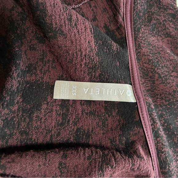 Athleta Dark Burgundy and Black Jacket - Picture 5 of 7